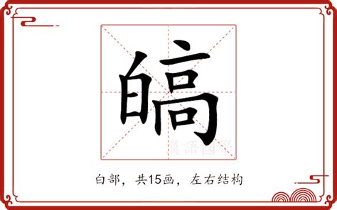 皜意思|葸